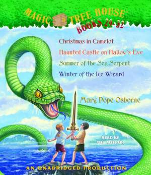 Magic Tree House Collection Books 29-32: Christmas in Camelot/Haunted Castle on Hallow's Eve/Summer of the Sea Serpent/Winter of the Ice Wizard de Mary Pope Osborne