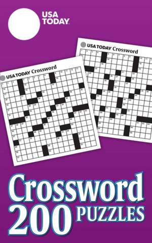 USA Today Crossword: 200 Puzzles from the Nation's No. 1 Newspaper de Andrews McMeel Publishing