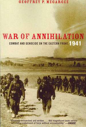 War of Annihilation de Geoffrey P. Megargee