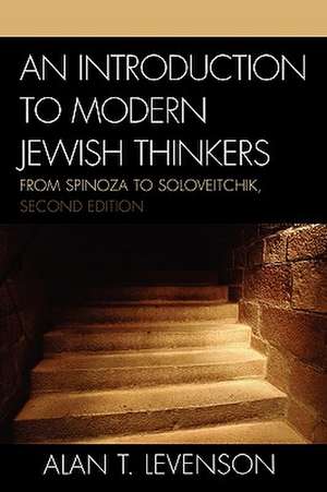 An Introduction to Modern Jewish Thinkers de Alan T. Levenson