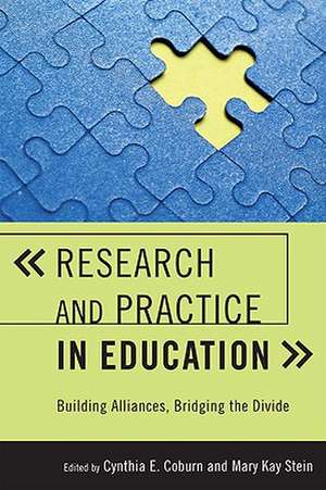 Research and Practice in Education de Cynthia E. Coburn