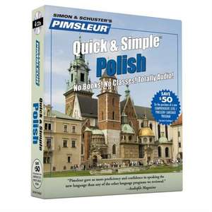 Polish, Q&s: Learn to Speak and Understand Polish with Pimsleur Language Programs de Pimsleur