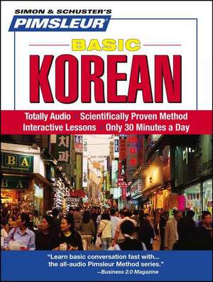 Basic Korean de Pimsleur