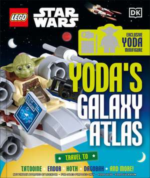 Lego Star Wars Yoda's Galaxy Atlas: With Exclusive Yoda Lego Minifigure de Simon Hugo