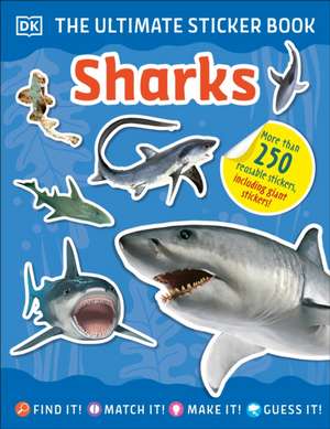 The Ultimate Sticker Book Sharks de Dk