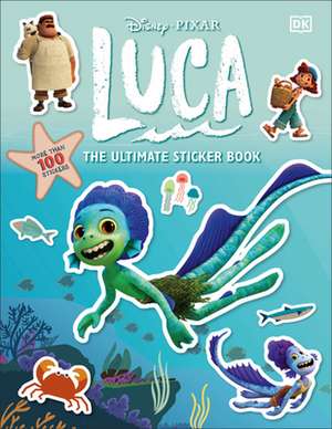 Disney Pixar Luca Ultimate Sticker Book de Dk