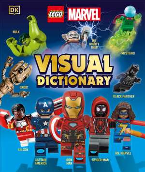 Lego Marvel Visual Dictionary (Library Edition) de Simon Hugo