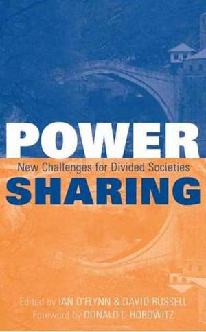 Power-Sharing: Institutional and Social Reform in Divided Societies de Ian O'Flynn