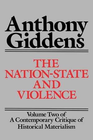 Nation–State and Violence de A Giddens