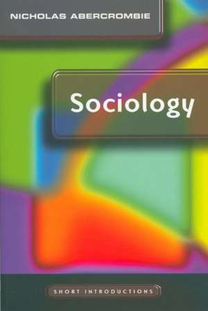 Sociology de N Abercrombie