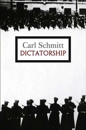 Dictatorship de Carl Schmitt