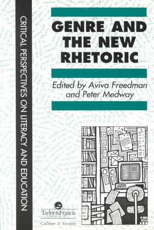 Genre In The New Rhetoric de Aviva Freedman