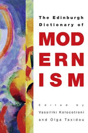 A Dictionary of Modernism de Vassiliki Kolocotroni