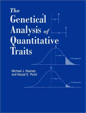 Genetical Analysis of Quantitative Traits de Dr M Kearsey