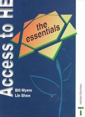 Access to Higher Education de Bill Myers