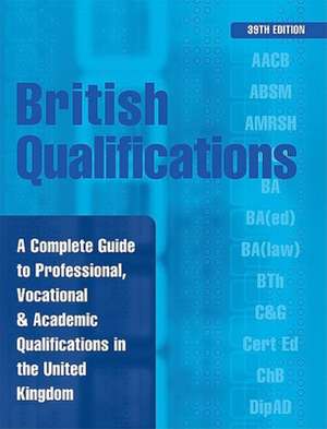 British Qualifications de Kogan Page Ltd