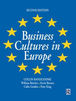 Business Cultures in Europe de William Brierley