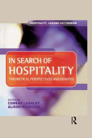 In Search Of Hospitality - 