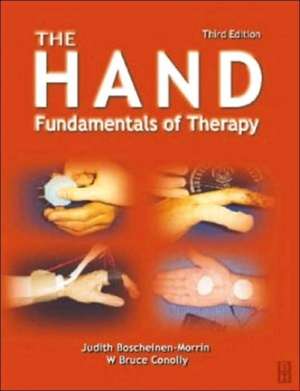 The Hand: Fundamentals of Therapy de Judith Boscheinen-Morrin