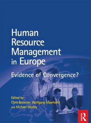 HRM in Europe de Wolfgang Mayrhofer