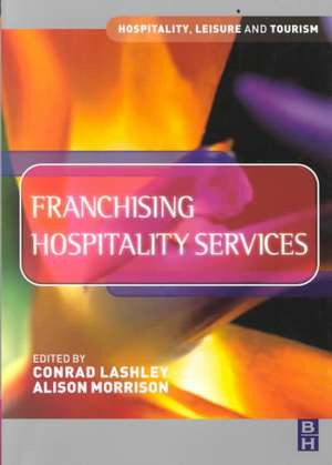 Franchising Hospitality Services de Conrad Lashley