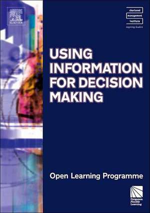 Using Information for Decision Making Cmiolp de Kate Williams