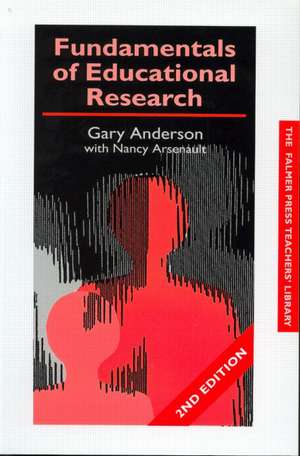 Fundamentals of Educational Research de Garry Anderson