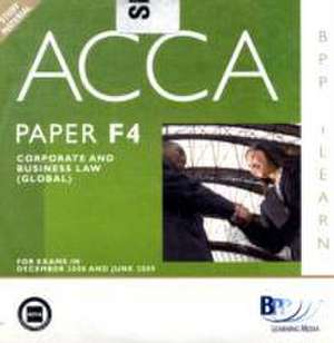 ACCA - F4 Corporate and Business Law (GLO) de BPP Learning Media