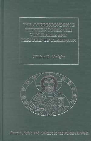 The Correspondence between Peter the Venerable and Bernard of Clairvaux: A Semantic and Structural Analysis de Gillian R. Knight