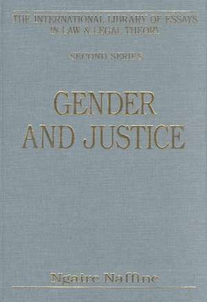 Gender and Justice de Ngaire Naffine