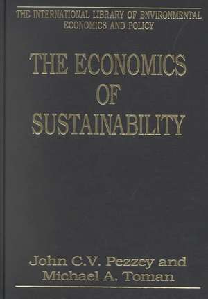 The Economics of Sustainability de John C.V. Pezzey