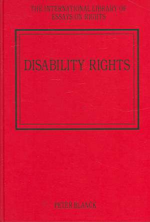 Disability Rights de Peter Blanck