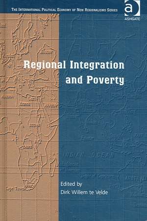 Regional Integration and Poverty de Dirk Willem te Velde