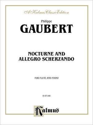 Nocturne and Allegro Scherzando: Part(s) de Philippe Gaubert