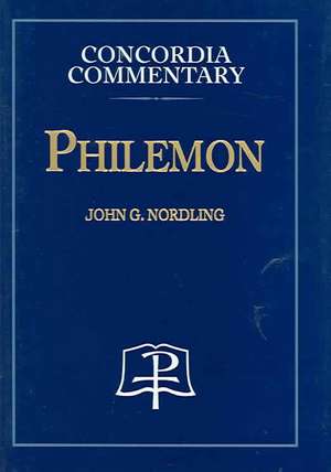 Philemon de John G. Nordling