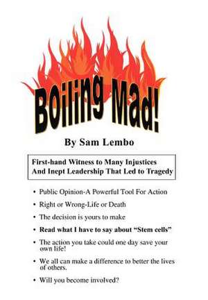 Boiling Mad! de Sam Lembo