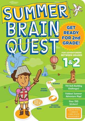 Summer Brain Quest: Between Grades 1 & 2 de Claire Piddock