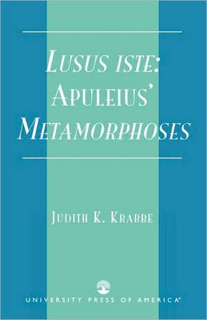 Lusus Iste de Judith K. Krabbe