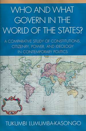 Who and What Govern in the World of the States? de Tukumbi Lumumba-Kasongo