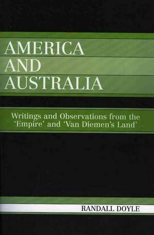 America and Australia de Randall Doyle