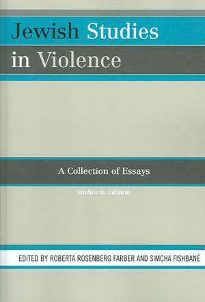 Jewish Studies in Violence