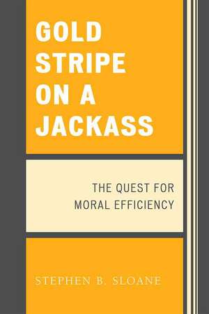 Gold Stripe on a Jackass de Stephen B. Sloane