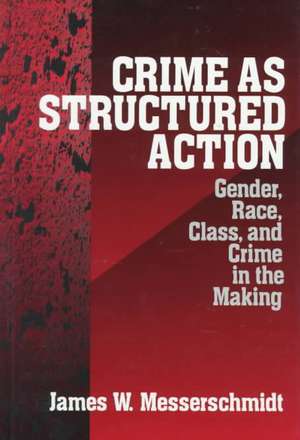 Crime as Structured Action: Gender, Race, Class, and Crime in the Making de James W. Messerschmidt