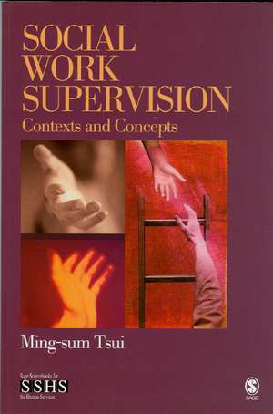 Social Work Supervision: Contexts and Concepts de Ming-sum Tsui