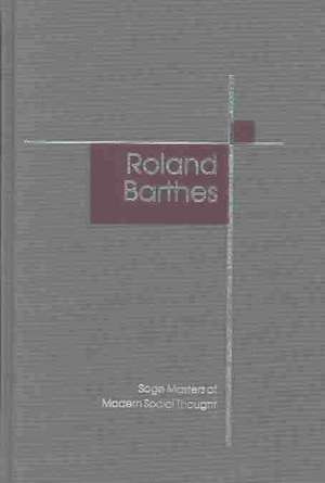 Roland Barthes de Mike Gane