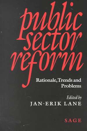 Public Sector Reform: Rationale, Trends and Problems de Jan-Erik Lane