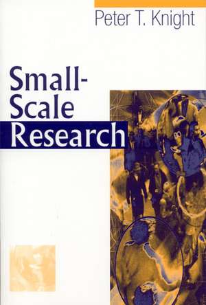 Small-Scale Research: Pragmatic Inquiry in Social Science and the Caring Professions de Peter T. Knight