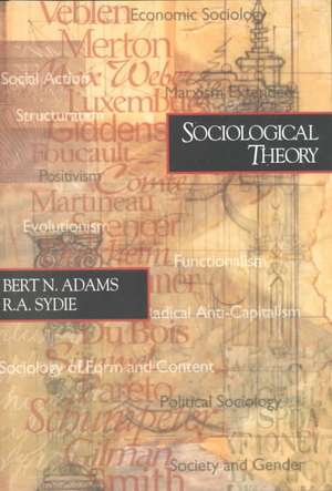 Sociological Theory de Bert N. Adams