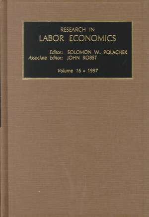 Research in Labor Economics de Solomon W. Polachek