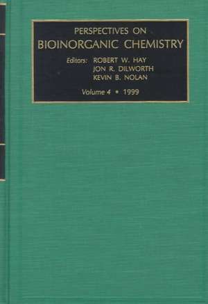 Perspectives on Bioinorganic Chemistry de R.W. Hay